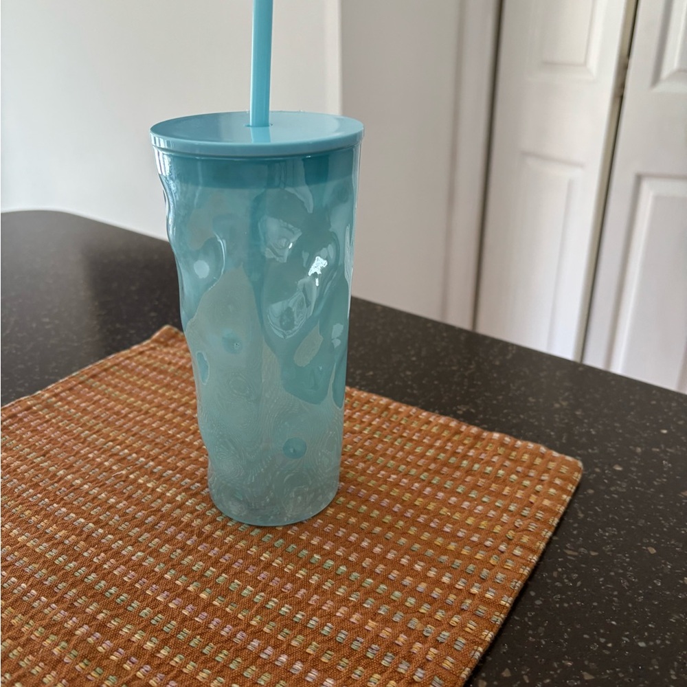 Starbucks Aqua Tumbler with Straw - Picture 2 of 4